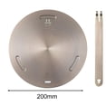 thumbnail image 2 of Kitchen Induction Cooker Heat Conduction Plate Stainless Steel Diffuser Plate, 2 of 3