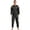 Type A Black, variant on XUNZOO Men's Weight Loss Sweating Suit Tracksuit Gym Workout Water-proof Sauna Suit Type A Black XXL
