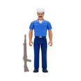 thumbnail image 2 of G.I. Joe Sailor Blueshirt Tan Mustache Navy Serviceman Animated TV Figure Super7, 2 of 3