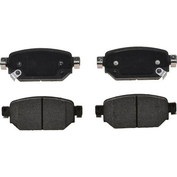 Rear Brake Pad Set - Compatible with 2017 - 2018 Mazda 3