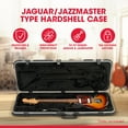 thumbnail image 2 of SKB Fender Jaguar/Jazzmaster Hardshell Case with Plush Interior and TSA Latches, 2 of 10