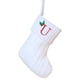 thumbnail image 1 of Calcetines navideños con letras bordadas y colgante de árbol de Navidad de punto en rojo, verde y blanco., 1 of 1
