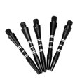 thumbnail image 4 of 5 Piezas 42 Mm 2BA Aluminio Anodizado Eje De Dardo De Aluminio Rayado Re-ranurado - Negro Sunnimix 5Pcs 42mm 2BA Aluminio anodizado Re-ranurado Eje de dardo de aluminio rayado, 4 of 8