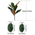 thumbnail image 3 of 4pcs Artificial Magnolia Leaf Wedding Decor, Spring Indoor Home Decor, Decor Fake Leaves, Faux Green Magnolia Leaves For Year Round And Holiday Greenery Decor, 3 of 11