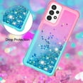 thumbnail image 4 of Funda para Samsung Galaxy A13 4G Transparente con Brillos Carcasa Protectora Antigolpes con Glitter Brillante, 4 of 5