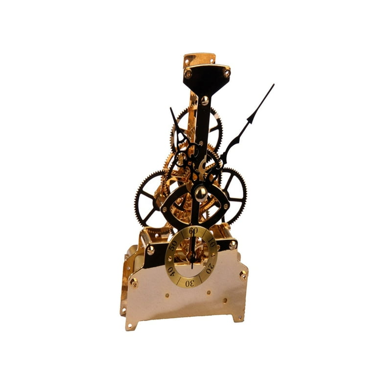Skeleton Clock Movement Kits Clock Movement Mechanism Perspective