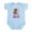 Sky Blue, variant on CafePress - Rescued Is My Favorite Breed Infant Bodysuit - Baby Light Bodysuit, Size Newborn - 24 Months