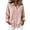 Pink, variant on Domzest Womens Polka Dot Shirt Long Sleeve Button Down Shirts Loose Fit Lightweight Business Dressy Casual Blouse White S