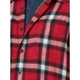 thumbnail image 2 of Wrangler Men's Heavyweight Plaid Sherpa Lined Shirt Jacket, 2 of 6