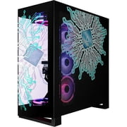 CLX Horus Gaming Desktop Computer, Intel Core Ultra 9 285K, 64 GB, 6 TB HDD, 2 TB SSD, Mid-tower, Black