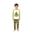 thumbnail image 2 of Lvotionpl Match Family Christmas Pjs, Matching Christmas Pajamas Long Sleeve Top & Pants Set Matching Holiday Family Pajama Xmas Sets, 2 of 5