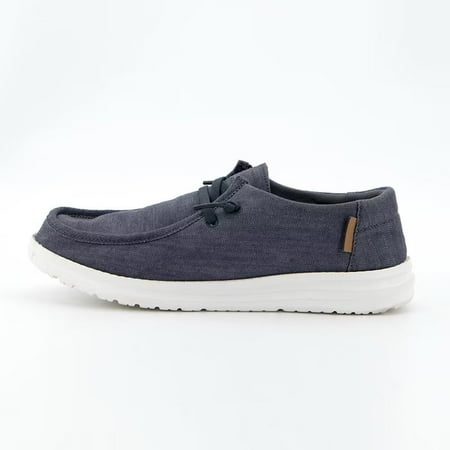 

JJtiger Men s shoes Canvas loafers casual fisherman shoes