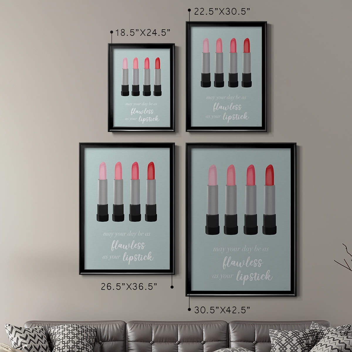 Flawless Lipstick Premium Classic Framed Print - Ready to Hang