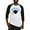 Black/White, variant on CafePress - Class Of 2030 Graduation Gift Baseball Jersey - Cotton Baseball Jersey, 3/4 Raglan Sleeve Shirt