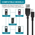 thumbnail image 6 of Charging Data Cable & Charger for TI-84 Plus, TI-84 Plus CE, TI 89 Titanium, TI Nspire CX/TI Nspire CX CAS Graphing Calculators, 6 of 7
