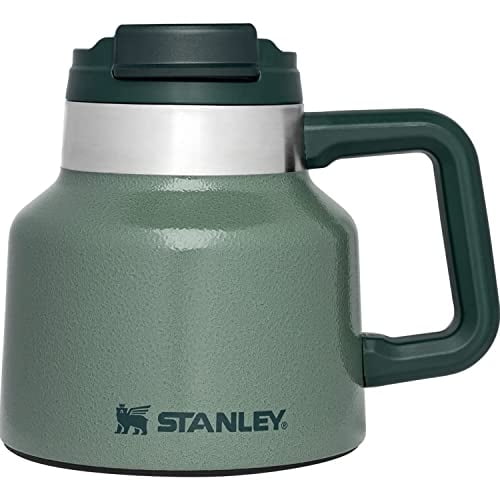 Taza Stanley The Tough-To-Tip Admiral's Hammertone Green 590m Stanley NA