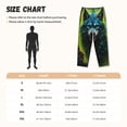 thumbnail image 3 of Fotbe Fluorescent Wolf Pantalones de Pijama para Mujer, Pantalones de Dormir, Pantalones Pj con Cordón y Bolsillos-XX-Large, 3 of 6