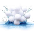 thumbnail image 1 of 200g Swimming Pool Filter Balls (white), Filter Balls, Fiber Filter Media For Swimming Pool Sand Filters Water Filtering., 1 of 5