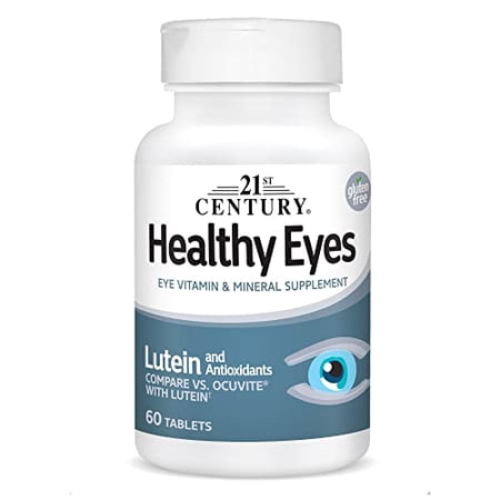 21st Century Healthy Eyes with Lutein Tablets, 60 Count, 2 Pack