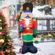 thumbnail image 3 of Inflable Soldado Navidad 2 4 M Con LED Fiesta Césped Y Patio, 3 of 9