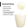 thumbnail image 3 of Maceta Minimalista 20x11 Moderna Interior Exterior beige Elly Decor MCA01TRR-20x11PMINA, 3 of 6