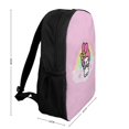 thumbnail image 2 of My Melody Rainbow Backpacks Basic Shoulder Daypack Bookbag Satchel Knapsack Rucksack-XTYD1847, 2 of 3