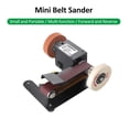 thumbnail image 3 of Amdohai 250W Mini Belt Sander Electric Bench Grinder Sanding Machine 7 Speed Adjustable Control Small Grinder, 3 of 8