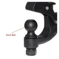 thumbnail image 2 of Black Hitch Mount Tow Ball 2 Inch Shank Dia Capacity 5000Lbs Coupling Trailer Parts RV Camper Caravan Accessories ,Dependable Strength, 2 of 6