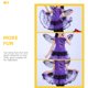 thumbnail image 4 of 1 set Halloween Dress Up Cosplay Cosplay Suministros de disfraces de Halloween Decoración de rendimiento del escenario, 4 of 6