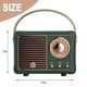 thumbnail image 2 of Altavoz Bluetooth retro, decoración vintage, pequeño altavoz Bluetooth inalámbrico, lindo estilo antiguo, 2 of 7