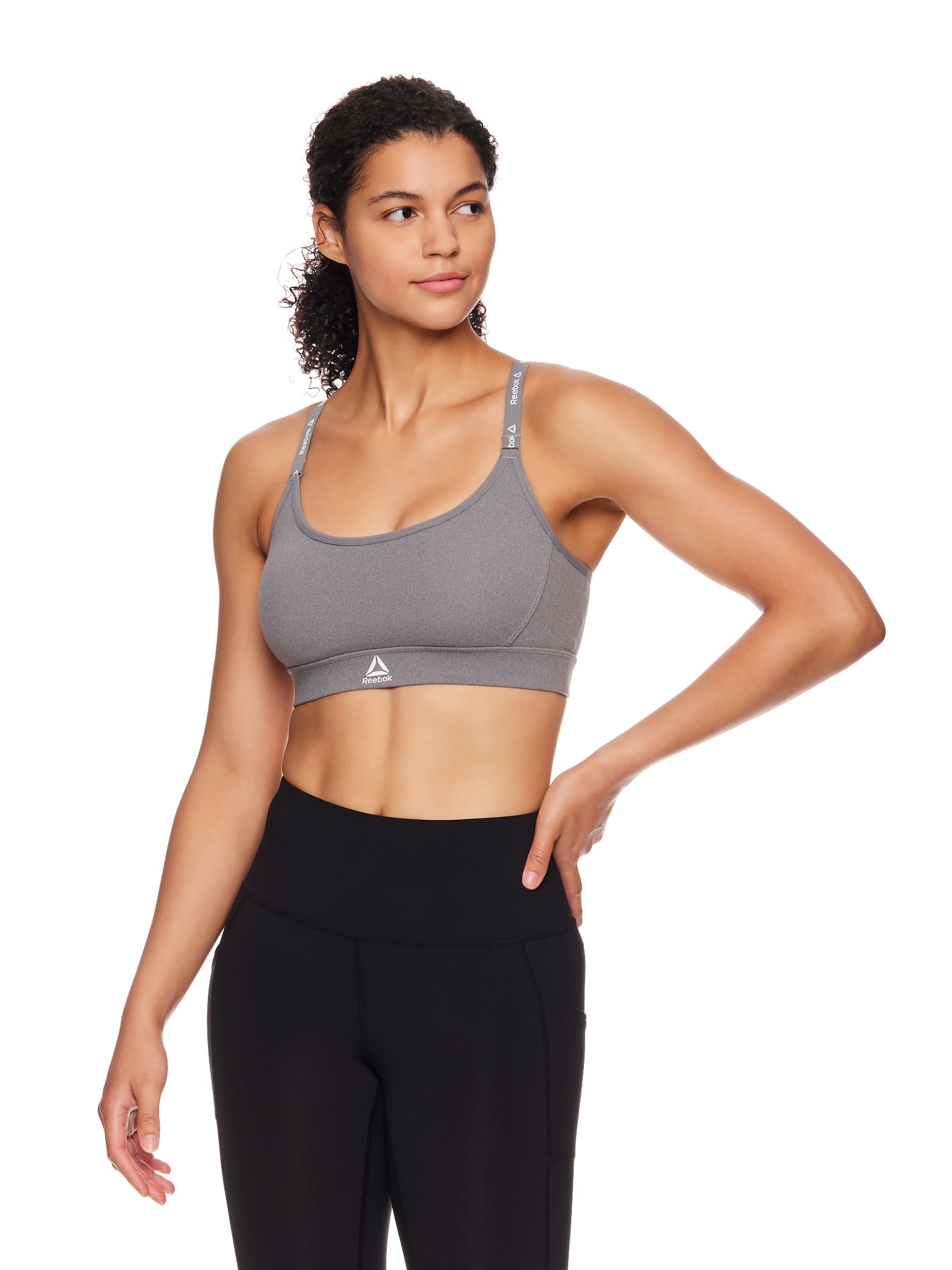 Reebok Women's Low Impact Favorite Bra with Removeable Cups, Sizes