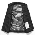 thumbnail image 2 of Chaleco Chaleco calefactable eléctrico unisex, cómoda chaqueta calefactable inteligente para caza, senderismo, acampada Kuymtek Negro 4 piezas calentadas T 24 para Unisex, 2 of 8