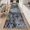 Black/Grey-2'8" x 14' (Rectangular), variant on Hebe Hallway Runner Rug 2'x8' Washable Vintdistressed Area Rugs Non Slip Laundry Boho Floor Carpet Runners For Hallways Entryway Room Kitchen Bathroom