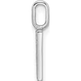 thumbnail image 2 of 14K White Gold Diamond Letter H Initial Pendant (Width 6.55) (Length 14.72) - Jbsp, 2 of 5