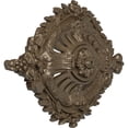 thumbnail image 3 of 35 7/8"W x 22 1/2"H x 4 3/8"P Antonio Ceiling Medallion, Hand-Painted Warm Silver, 3 of 6