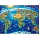 thumbnail image 1 of Rompecabezas Ravensburger con mapa de monumentos del mundo, 200 piezas, 1 of 6