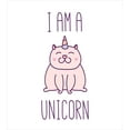 thumbnail image 3 of Ambesonne Unicorn Cat Duvet Cover Sets, Kitten, 2-King, Pale Pink Purple, 3 of 3