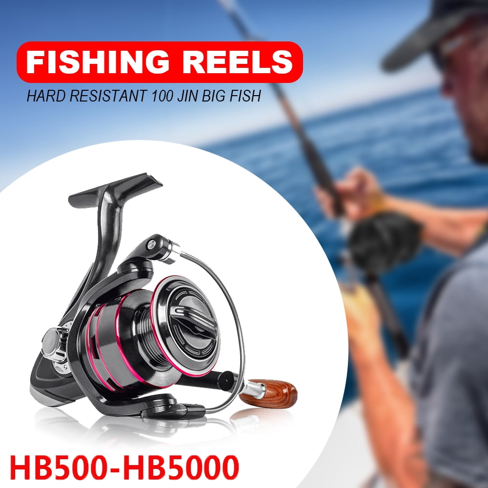 CVLIFE Spinning Fishing Reel Left/right Interchangeable Baitcasting  Freshwater Saltwater Bait Feeder DM1000-DM8000 Gear Ratio 5.2:1 4.7:2 4.9:1  Lightweight Fishing Reels - Walmart.com