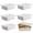 6 Gallon - White, variant on Noble House 6-Pack 9 Gallon Food-Grade Commercial Meat Tubs with Lids, Heavy Duty Utility Container, Gray