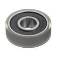 thumbnail image 1 of Unique Bargains Roulement à Rouleau à Poulie en PU 8x24x7 mm, Roue de Guidage Revêtue de Polyuréthane pour Usage Industriel, Vert, 1 of 5