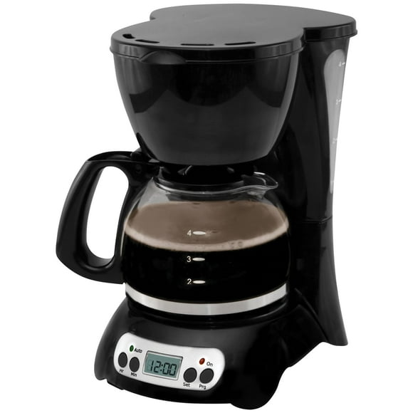 Hauz - Programmable Digital Coffee Maker, 4 Cup Capacity, Compact Design
