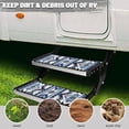 thumbnail image 5 of Yuyamidu Aztec Western Geometric RV Steps Covers Rugs 4 Pack RV Camper Step Stair Covers Rugs Non-Slip Camper Step Covers Blue RV Stair Carpet with Hook and Loop, 5 of 7