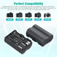 thumbnail image 3 of Batería y cargador FirstPower BP-511 BP-511a 2200 mAh x2 7,4 V, 3 of 7