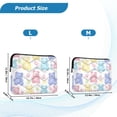 thumbnail image 4 of FORMRS 13"-13.3" Laptop Sleeve Protective Case Soft Carrying Quilted Computer Bag Cover, Colorful Gummy Bears Pattern, 4 of 7