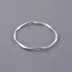 thumbnail image 1 of 100% pulsera de plata sólida 925 para mujeres y hombres, pulsera Vintage hecha a mano con línea de onda Simple, regalo de cumpleaños S-B451, 1 of 2