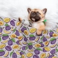 thumbnail image 3 of Yiaed Plum Print Dog Blankets-Cat Blanket Washable for Couch Protection,Puppy Blanket, Soft Plush Reversible Throw Furniture Protector-Small, 3 of 8
