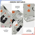 thumbnail image 6 of FORMRS Boys Pajama Pants with Pockets Size 6-8Y Kids Lounge Sleep Bottoms, Gray Cartoon Pattern, 6 of 8