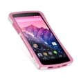 thumbnail image 4 of DreamWireless TPU Gel Case Cover For LG Google Nexus 5 D820, White/Hot Pink, 4 of 5