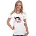 thumbnail image 4 of Betty Boop Romantic Rebel Flirt Women's Graphic T Shirt Tees Brisco Brands S, 4 of 5