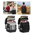 thumbnail image 2 of Insulated Outdoor Chiller Bag With Leakproof Design Comfortable Backpack Straps Large Storage For Hiking And Travel, 2 of 11